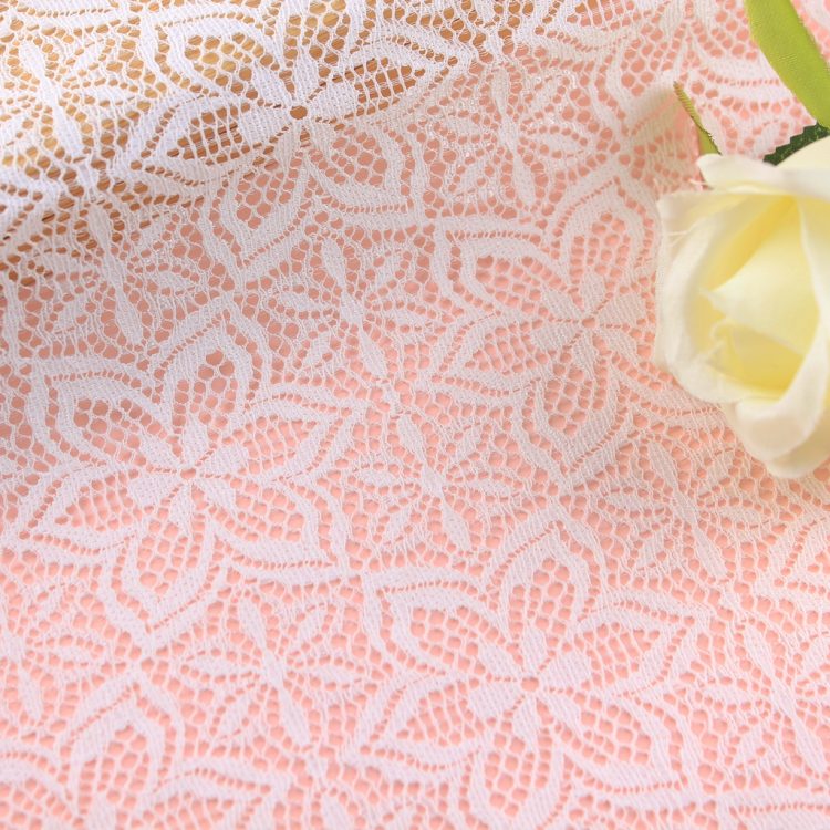 White Venise Guipure Lace Trim