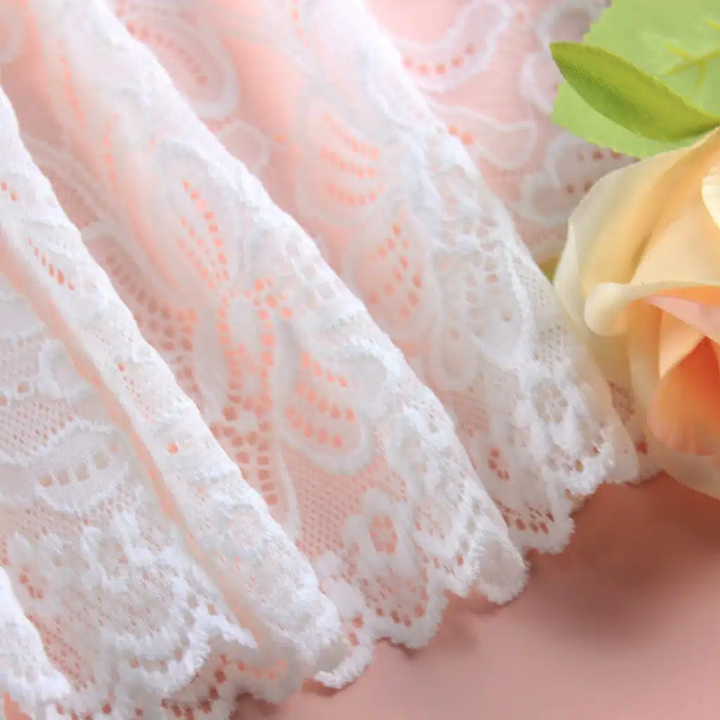 White lace fabric products